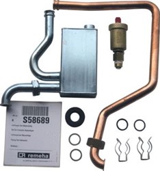 REMEHA AVANTA EN ANDERE SERIES LEIDINGSET WATERZIJDIG S58689