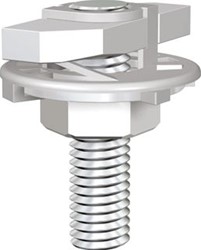 FLAMCO CLICKEASY HAMERKOPBOUTSET HBS M8 X 40MM. MET VOORGEMONTEERDE DRAADSTIFT EN BORGMOER 80376