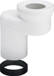 VIEGA WC-SPRONGSTUK 90MM WIT 484 354