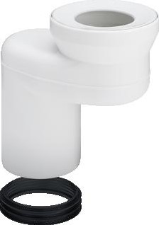 VIEGA WC-SPRONGSTUK 90MM WIT 484 354