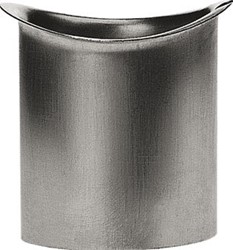 RHEINZINK WB ZINKEN TAPEIND OVAAL (VOOR MASTGOOT) 80X200MM DIKTE=0.80MM 1620000550