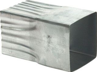 RHEINZINK WB VERBINDINGSMOF VOOR HWA-BUIS VIERKANT 100X100MM 1635000028