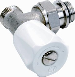 COMAP EURO-SAR HANDBEDIENDE RADIATORKRAAN TYPE 408E. 1/2 HAAKS. BUISAANSLUITING M22 408704B