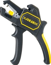 JOKARI SECURA 2K DRAAD STRIPPER MET SOFTGRIP VOOR DRAAD VAN 0,2 TOT 6,0MM2 OVER EEN LENGTE VAN 6 TO 18MM KNIPT KABELS TOT 2,5MM2 99020026