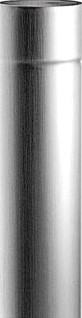 RHEINZINK WB HWA-BUIS ROND HOOGFREQUENT GELAST 80X0.65X1000MM LENGTE=1M 1631000275