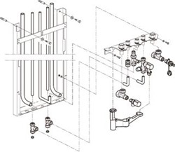 INTERGAS BOVENAANSLUITSET COMPLEET 092657