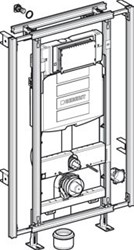 GEBERIT GISEASY WC-ELEMENT MET SIGMA INBOUWRESERVOIR UP320 H120CM EN BREED 60-95CM MET FRONTBEDIENING 442020005