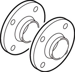 REMEHA CASCADESYSTEEM TEGENFLENS W+G DN65 112632