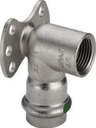 VIEGA SANPRESS INOX MUURPLAAT SC PERS X BI.DR. 15MMX1/2BI 437244 437 244