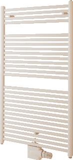 ZEHNDER TOGA DESIGNRADIATOR 1436X600 VERKEERSWIT RAL9016 TO-180-050-V