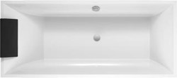 VILLEROY & BOCH SQUARE QUARYL RECHTHOEKIG LIGBAD MET POTEN 1700X750X500MM WIT ALPIN UBQ170SQR2V-01