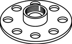 GRUNDFOS ADAPTER A13 5/4XDN32 50MM BRONS 535052
