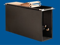 BETHERMA METRO CONVECTORPUT 2200X460 650MM DIEP ISOLATIEWAARDE R=0,96 MET WIT ALUMINIUM ROLROOSTER AANSLUITING LINKS M617-N-AL