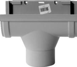 PIPELIFE S-LON PVC KRAALGOOT 125 VERBINDINGSSTUK MET UITGANG 1195000629