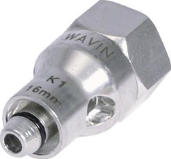 WAVIN TIGRIS PEX/AL BUIS AFPERSSTOP 16 4388700016