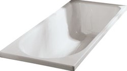 BETTE PLAATSTAAL LIGBAD BETTEOCEAN 170X80 VOOR BADPANEEL WIT 8865-000