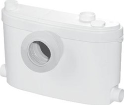 SANIBROYEUR SANISLIM FECALIËNVERMALER SANISLIM VOOR CLOSETCOMBINATIE BIDET/DOUCHE FONTEIN OF WASTAFEL 447X131X270MM INLAATZIJDE 1XDN100+3XDN40 005044