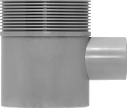 EASYDRAIN MULTI SIFON UITLOOP 50 MM INGANG 40 MM VOOR SINK-AANSLUITING ZIJUITLOOP HOOG UITGANG 50 MM. WATERSLOT 50/70 MM. EDMSI1