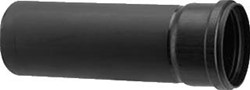 BURGERHOUT LUCHTTOEVOER PIJP-MOF100 ZWART T 2000 40-045-20-30 40.045.20.30