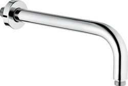 KLUDI DOUCHEARM 1/2 MET ROZET VOOR WAND 25CM CHROOM 665130500