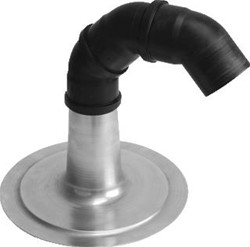 ANJO KABELDOORVOER BOCHT 50MM ALUMINIUM INCLUSIEF PP BOCHTEN 460750