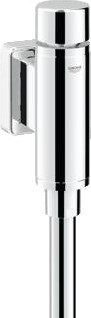 GROHE RONDO URINOIR-DRUKSPOELER 1/2'' ZONDER STOPKRAAN CHROOM 37346000