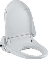 GEBERIT AQUACLEAN CLOSETZITTING VOOR DOUCHEWC 4000 SOFTCLOSE ALPIEN WIT 146130111