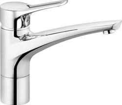 KLUDI MX 1-GATS KEUKENKRAAN MET DRAAIBARE UITLOOP CHROOM 399040562