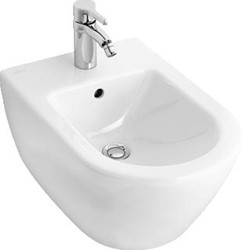 VILLEROY & BOCH SUBWAY 2.0 KERAMISCH WANDBIDET. AFMETING: 280X375X565MM WIT 54000001