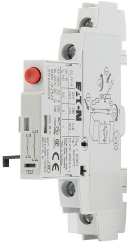 EATON PKZ HULPCONTACTBLOK ZIJMONTAGE 2NO 3.5A SCHROEFAANSLUITING TBV AGM2-10-PKZ0  072898