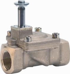 DANFOSS MAGNEETAFSLUITER MESSING SERVO WERKEND 2-2 NC EPDM DOORLAAT 6MM BINNENDRAAD G 3-8-ZONDER SPOEL