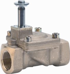 DANFOSS MAGNEETAFSLUITER MESSING SERVO WERKEND 2-2 NC EPDM DOORLAAT 14MM BINNENDRAAD G 1-2-ZONDER SPOEL