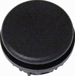 EATON RMQ-TITAN 22 BLINDSTOP KLEUR ZWART VOOR AFSLUITEN VAN RESERVE-INBOUWPLAATSEN VAN DRUKKNOP/SIGNAALLAMP BOORMAAT 22,5 MM