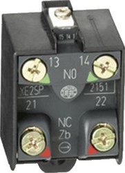 SCHNEIDER ELECTRIC CONTACTELEMENT VOOR 1-STAPSSCHAKELAAR NC+NO (1 CONTACT) XE2SP2151