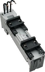 WOHNER EQUES STROOMRAILADAPTER AANSLUITING RAILKOPER GENORMALISEERDE RAILKOPER DRAAGRAILUITRUSTING 2DRAAGRAILS AANSLUITING RONDE KABELADERS 4MM2 UITVOERING ELEKTRISCHE AANSLUITING RONDE 32400
