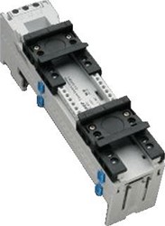 WOHNER EQUES STROOMRAILADAPTER AANSLUITING RAILKOPER GENORMALISEERDE RAILKOPER DRAAGRAILUITRUSTING 2DRAAGRAILS ADAPTERBREEDTE 45MM BREEDTE RAIL 30MM HARTAFSTAND RAIL 60MM MAX. STROOMRAI 32420