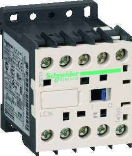 SCHNEIDER ELECTRIC TESYS K CONTACTOR 3M AC-3 440V/12A 1M SPOEL: 24V AC LC1K1201B7