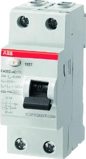 ABB AARDLEKSCHAKELAAR 2P 40A-FOUTSTROOM 30MA TYPE A 2 MODULES GEEN HULPMODULES MOGELIJK- 2CSF202102R1400