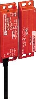 SCHNEIDER GECODEERDE MAGNETISCHE VEILIGHEIDSSCHAKELAAR RECHTHOEKIG NO+NC+NC VERTRAAGD+LED 10 MTR. KABEL XCSDMP70110