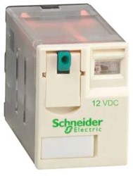 SCHNEIDER ELECTRIC HARMONY RXM MINIATUUR INSTEEKRELAIS 2M/V 12V DC 12A RXM2AB1JD