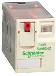 SCHNEIDER ELECTRIC HARMONY RXM MINIATUUR INSTEEKRELAIS 3M/V 230V AC 10A RXM3AB1P7