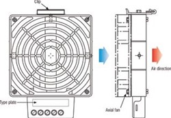 ELDON RUIMTEBESPARENDE VERWARMER MET VENTILATOR OM CONDENSATIE TE VOORKOMEN ZORGT VOOR GELIJKWAARDIGE TEMPERATUURSVERDELING 230VAC EHV400
