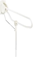HANDICARE HULPPOOTSET VOOR OPKLAPBARE TOILETBEUGEL RVS WIT LI26143004-02 LI2614-3004-02 LI2614.3004-02