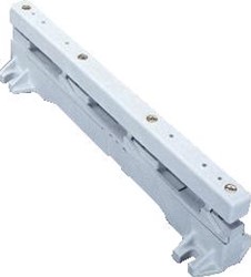 WOHNER STROOMRAILSTEUN 3 POLEN HARTAFSTAND RAIL 100MM DIKTE RAIL 10MM MAX. 1250A 01479