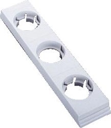 WOHNER CUSTO AFDEKKING D0-ZEKERINGHOUDER 3 POLEN DIN-GROOTTE D02 UITVOERING AFDEKSTROOK 31070