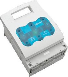 WOHNER QUADRON PATROONLASTSCHEIDER BOUWGROOTTE ZEKERINGSINZETSTUKKEN NH1 UITRUSTING PATROONLASTSCHEIDER MET LASTSCHEIDER NOM. BEDRIJFSSTROOM IE 250A 3 POLEN BESCHERMINGSGRAAD (IP) IP20  33601
