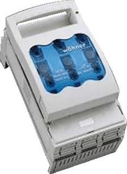WOHNER QUADRON PATROONLASTSCHEIDER BOUWGROOTTE ZEKERINGSINZETSTUKKEN NH00 UITRUSTING PATROONLASTSCHEIDER MET LASTSCHEIDER NOM. BEDRIJFSSTROOM IE 160A 3 POLEN BESCHERMINGSGRAAD (IP) IP20 33198