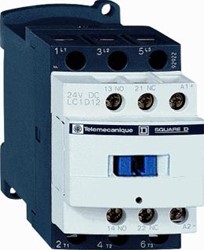 SCHNEIDER ELECTRIC TESYS D CONTACTOR 3M AC-3 440V/12A 1M/1V SPOEL: 24V AC LC1D12B7