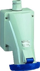 SCHNEIDER ELECTRIC PRATIKA WANDCONTACTDOOS GEHOEKT 3P+A 32A 200-250V AC 9H IP67 83167