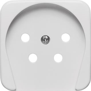 ABB BUSCH JAEGER CENTRAALPLAAT TELEFOON PTT STEKER R-ALPIN 2CKA001753A3718